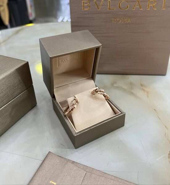 Серьги Bvlgari бронзовый 176052-2