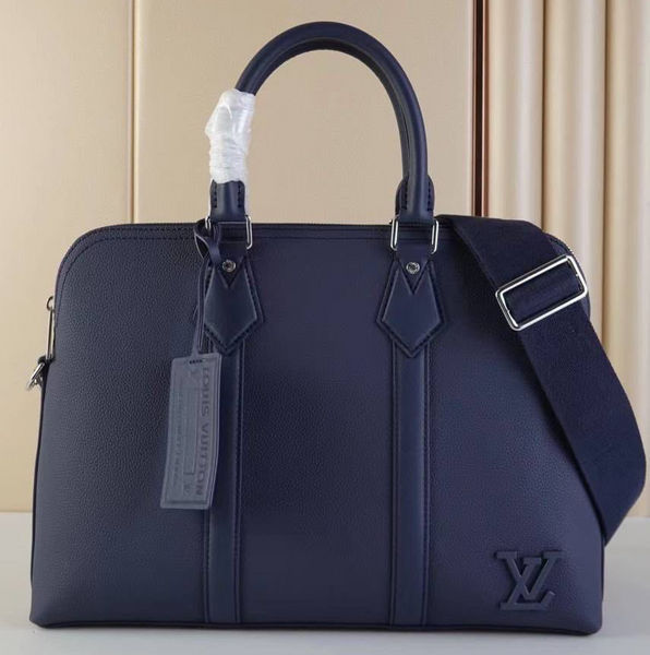 Мужской портфель Louis Vuitton мужской кожа черный 96814