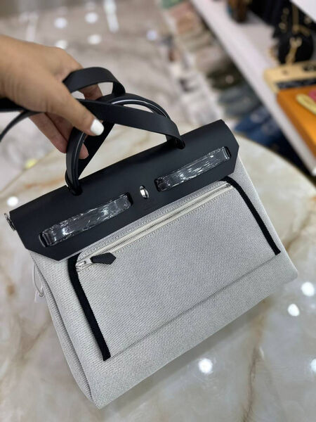 Сумка Hermèsherbag Zip женский кожа swift черный 123156-2