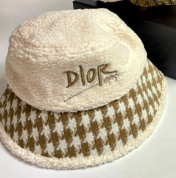 Панама Christian Dior женский бежевый 56378