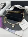 Колье Chanel черный 175882-1