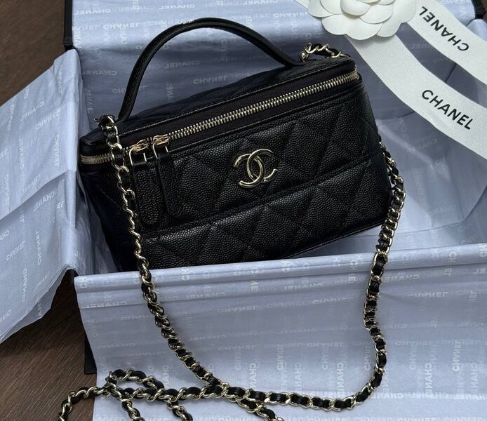 Сумкa Chanel женский кожа черный 189342