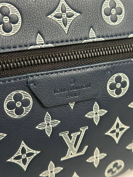 Мужской рюкзак Louis Vuitton мужской канва черный 152752-4