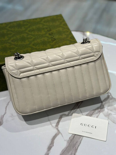 Сумка Gucci женский кожа графитовый 173635-2