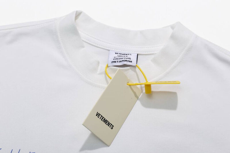 Мужская футболка Vetements мужской белый 173234-4
