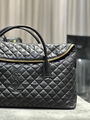 Дорожная сумка Saint Laurent мужской кожа черный 120933-7