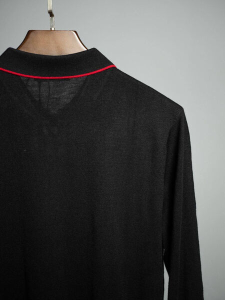 Мужское поло Kiton мужской черный 157644