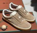 Кеды Loro Piana женский замша бежевый 159901-1