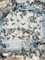 Платок Christian Dior женский шелк белый 197687
