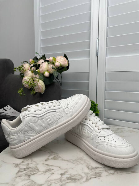 Кеды Alexander Wang женский кожа белый 138562-3