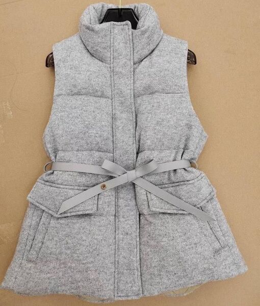 Жилет Brunello Cucinelli женский графитовый 123186