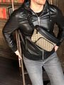 Мужская сумка слинг Gucci мужской канва бежевый 70856-2