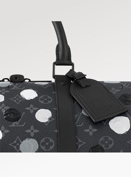 Дорожная сумка Louis Vuitton мужской кожа черный 109825-2