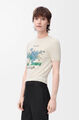 Футболка Loewe женский белый 192405-2