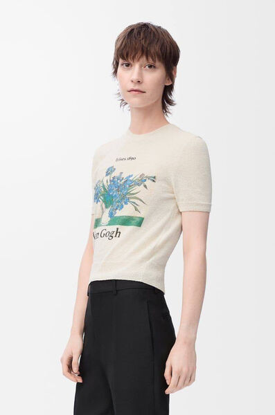 Футболка Loewe женский белый 192405-2