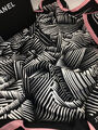 Платок Chanel женский шелк черный 164241