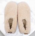 Угги Ugg Hailey Fluff Slippers женский натуральный мех бежевый 163224