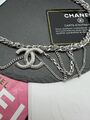 Колье Chanel графитовый 175347-3