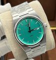 Часы Tissot Prx бирюзовый 155558-1