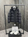 Мужской пуховик Moncler мужской черный 201801-1