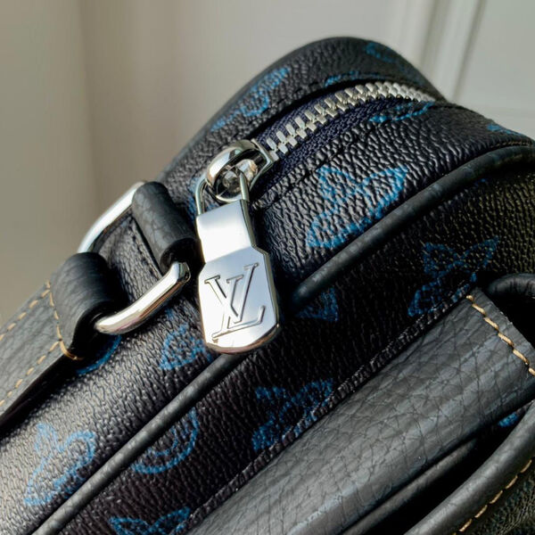 Мужская сумка мессенджер Louis Vuitton мужской канва черный 115165-7