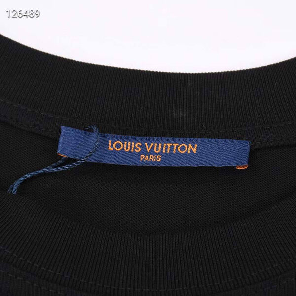 Мужская футболка Louis Vuitton мужской черный 143776-8