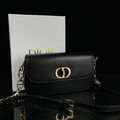 Сумка Christian Dior женский кожа черный 107011-2
