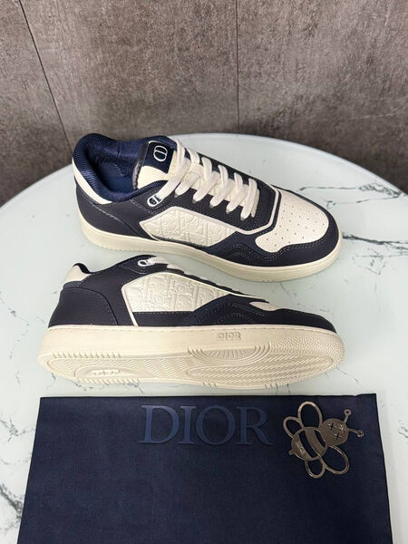 Мужские кроссовки Christian Dior мужской кожа белый 190024-3