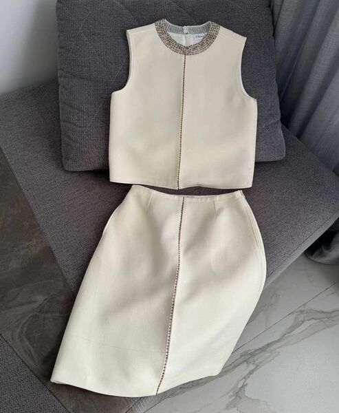 Костюм Christian Dior женский белый 164514
