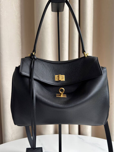 Сумка Balenciaga Rodeo S женский кожа черный 189461-2