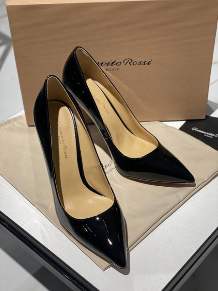 Туфли Gianvito Rossi женский кожа черный 80106-2