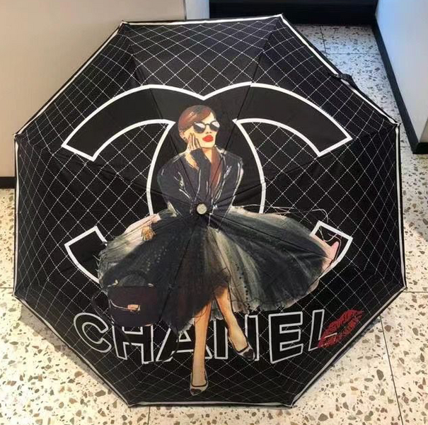 Зонт Chanel женский черный 22886