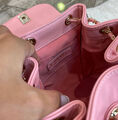 Рюкзак Chanel женский кожа розовый 101474-2