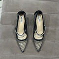 Туфли Miu Miu женский стразы черный 114155-3