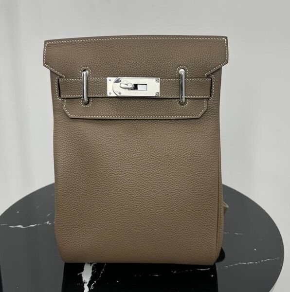 Мужская сумка слинг Hermès мужской кожа 193864