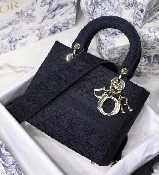 Сумка женская Lady Dior женский черный 77874