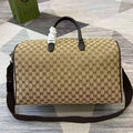 Дорожная сумка Gucci женский канва бежевый 164569-3