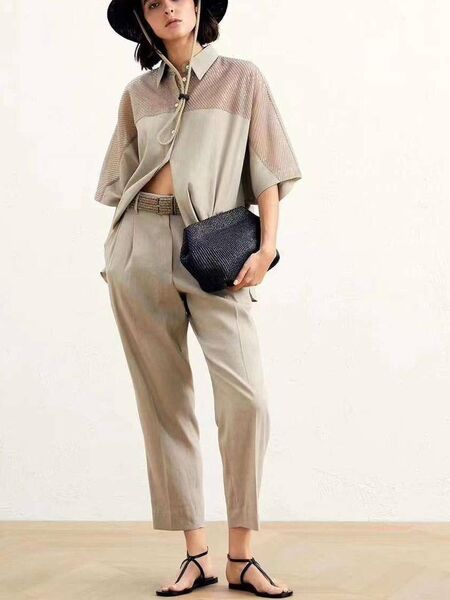 Костюм Brunello Cucinelli женский графитовый 151047