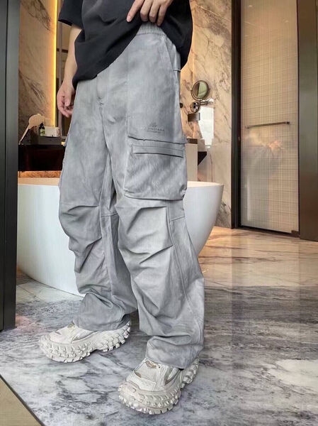 Мужские брюки Balenciaga мужской графитовый 182518-2