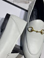 Лоферы Gucci женский кожа белый 99939-3