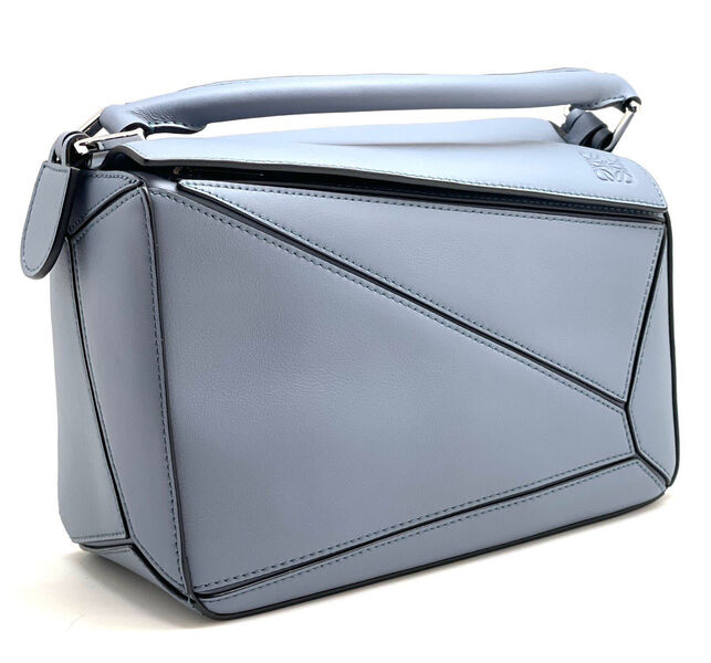 Сумка Loewe женский кожа бирюзовый 102775-2