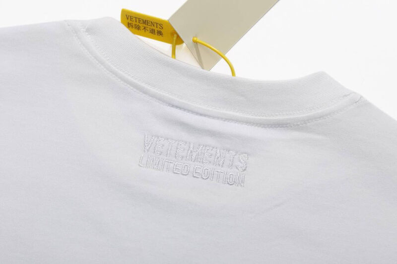 Мужская футболка Vetements мужской белый 173234-5
