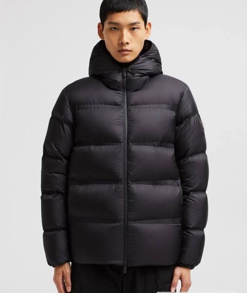 Мужской пуховик Moncler мужской черный 201781