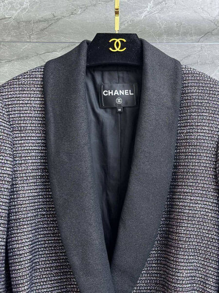 Пиджак Chanel женский графитовый 138005