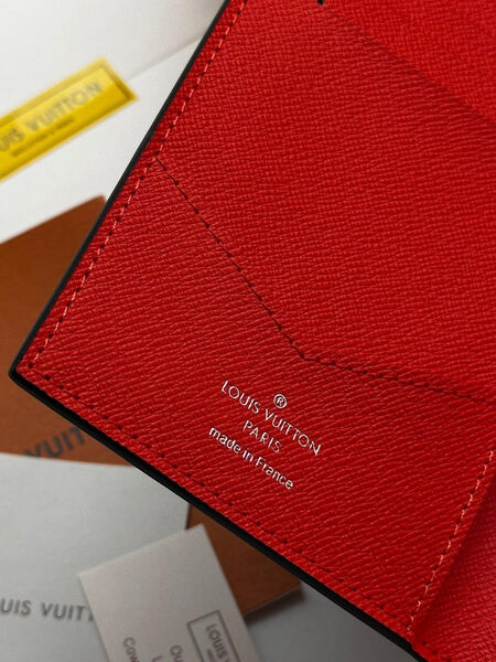 Мужская обложка на паспорт Louis Vuitton мужской канва черный 115313-4