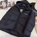 Пуховик Balenciaga женский черный,серебристый 124554