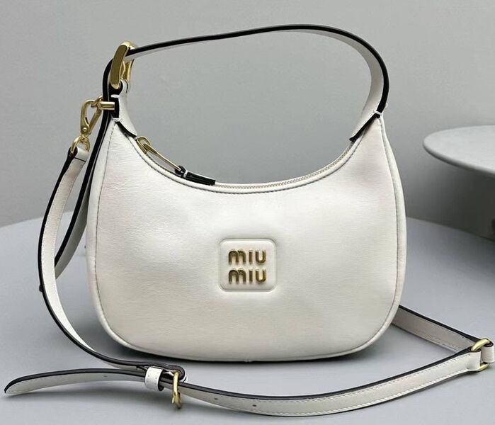 Сумка Miu Miu женский кожа белый 126475