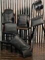 Мужской рюкзак Bottega Veneta мужской кожа черный 53334-3