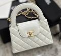 Сумка Chanel Shopping Mini женский кожа белый 127544-1
