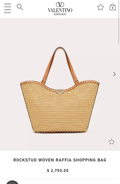 Сумка Valentino женский кожа бежевый 150939-7